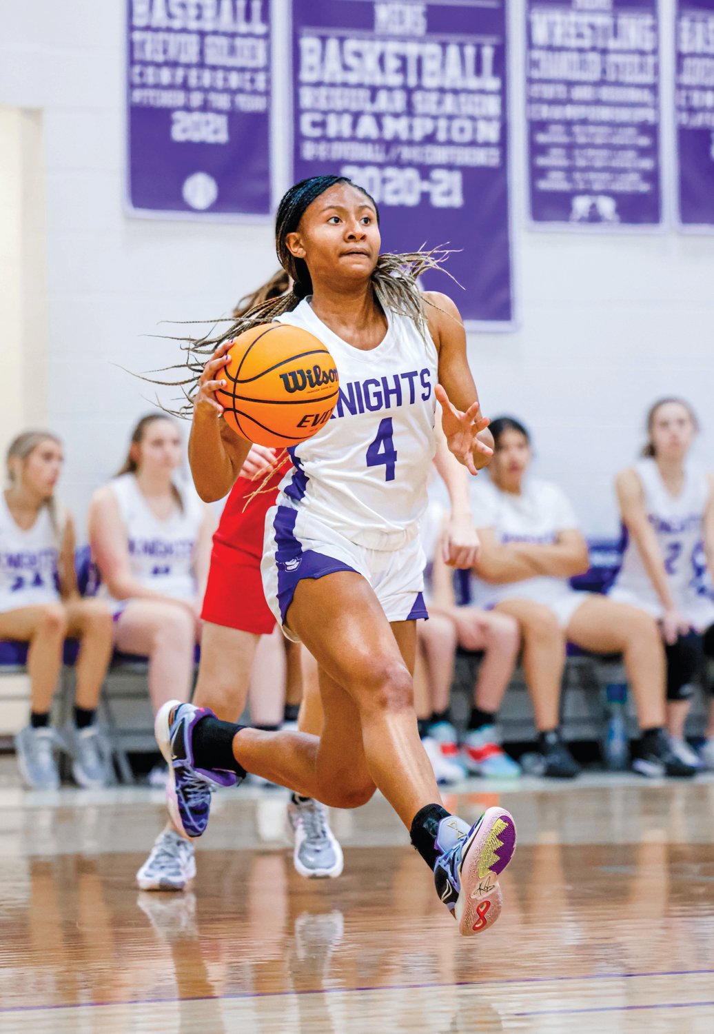 Chatham Charter senior Tamaya Walden reached 1,500 career points with a 30-point outing against Woods Charter last Friday.